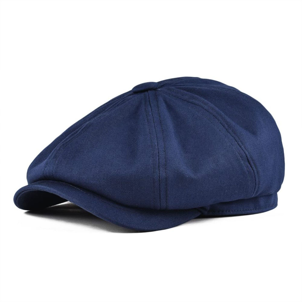 Dad Hat Cotton - ボトベラ ニュースボーイキャップ メンズ ツイルコットンハット 8パネルハット ベイカーキャップ