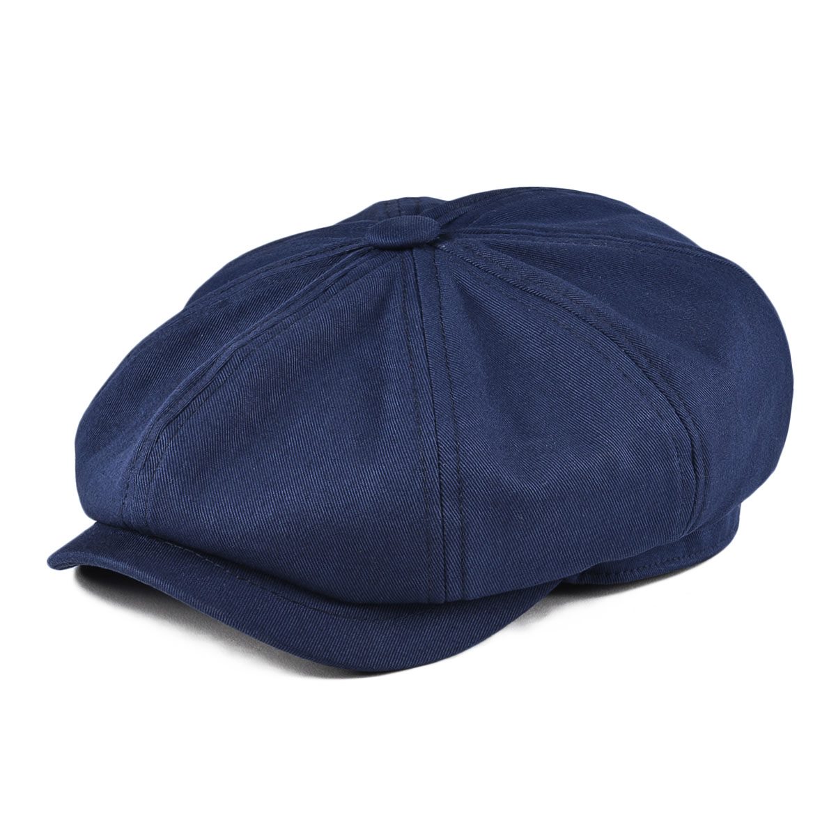 Dad Hat Cotton - BOTVELA メンズ ニュースボーイキャップ ツイルコットン 8パネルハット フラット