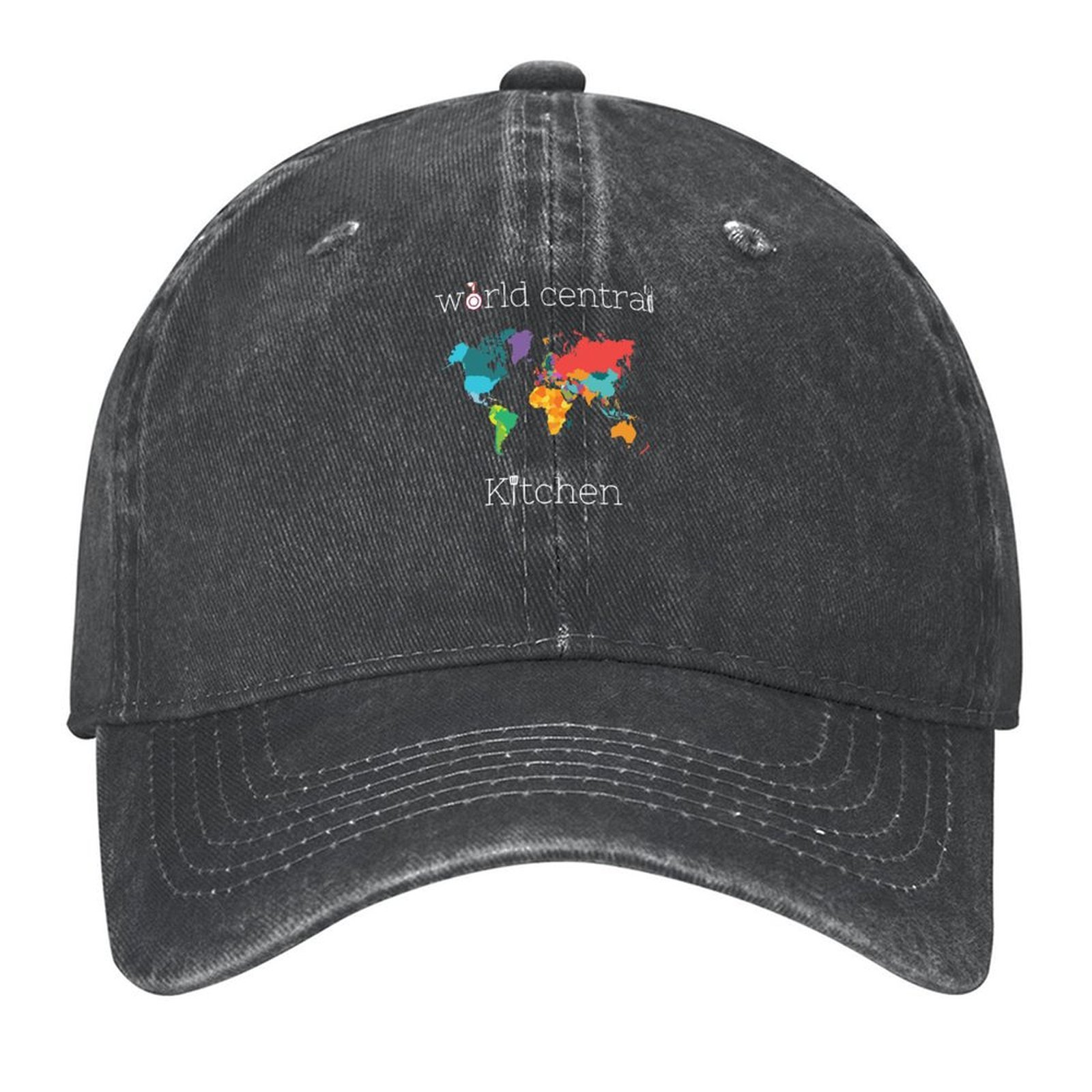 Golf Cap Dad - ワールドセントラルキッチン ベースボールキャップ パーティーハット 帽子 ビーチ ゴルフ