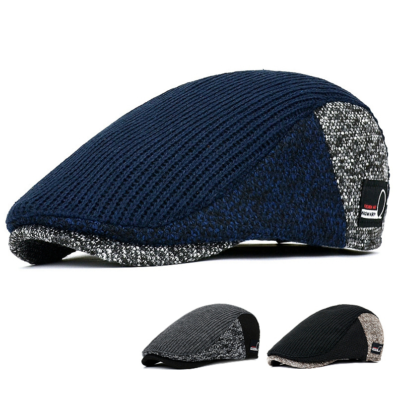 Dad Hat Cotton - 生まれたばかりの男の子の帽子,生まれたばかりの赤ちゃんのためのヴィンテージの厚い秋の帽子,ヘアリングの色合い,カジュアルなニット帽,フラットハット,お揃いの帽子