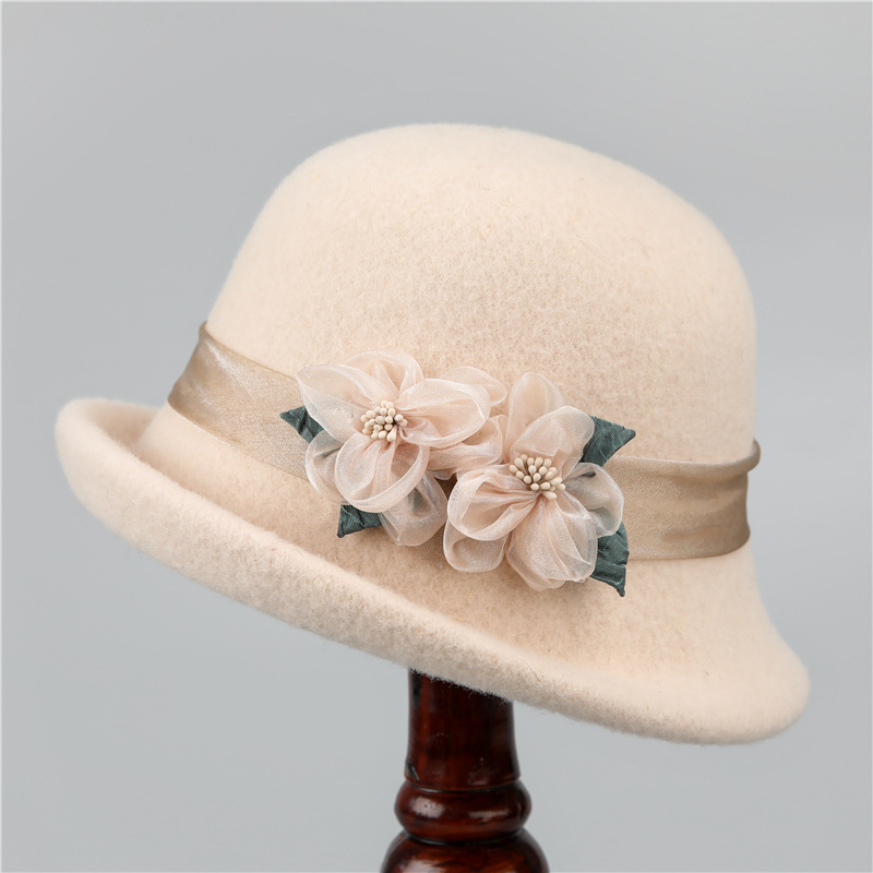 フレンチヴィンテージウールベレー帽 - 秋冬用ロールブリムフ - Beret French Wool のレビューと価格