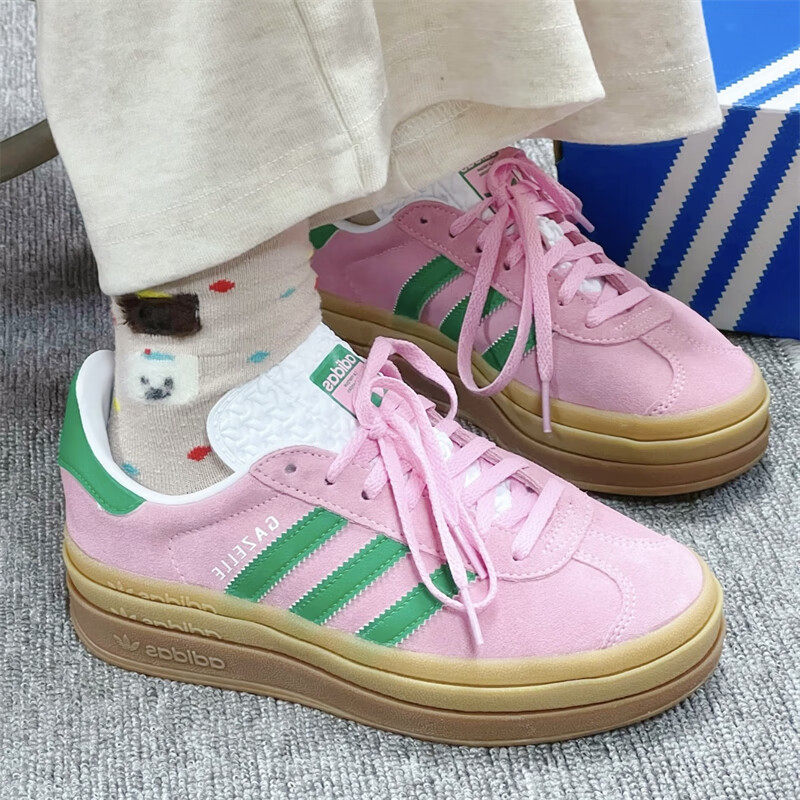 アディダス IE0420 レトロ レディース スエード トレ - Adidas Shoes Gazelle のレビューと価格