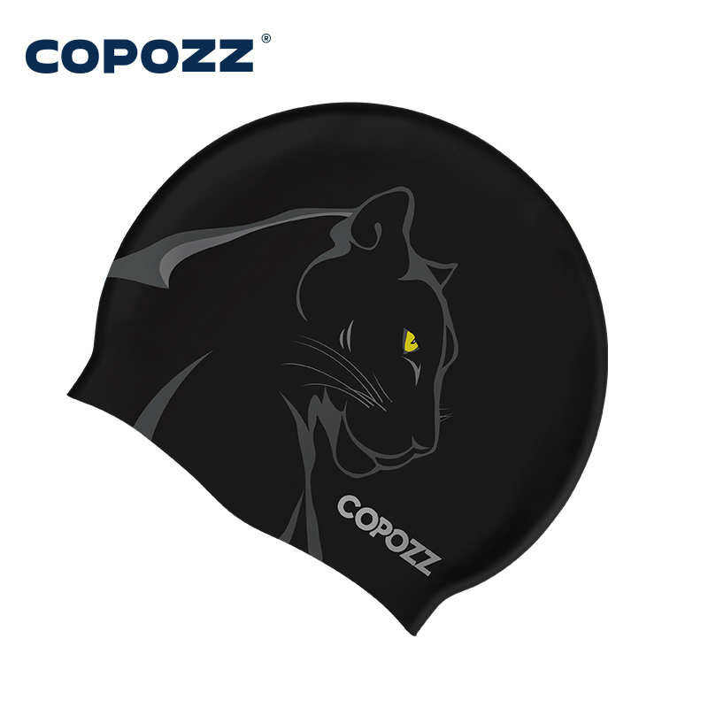 COPOZZ ウォータースポーツ女性男性水泳キャップ耳保護ロ - Swim Hat Silicone のレビューと価格