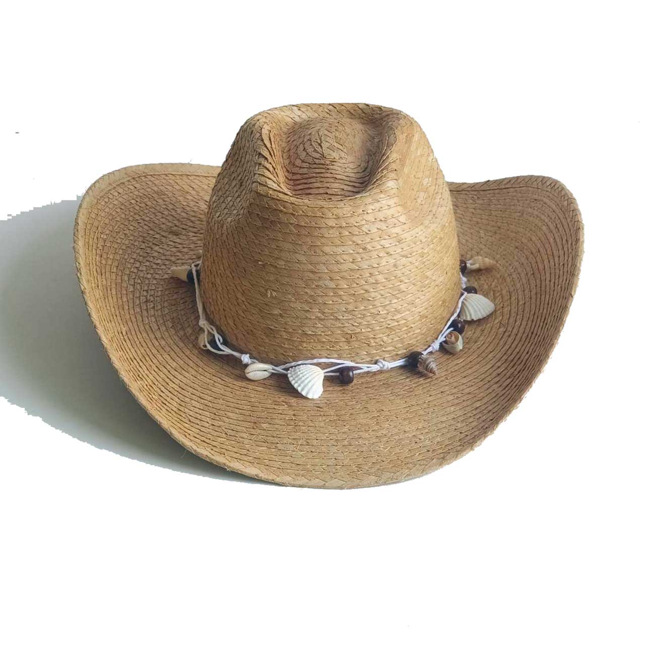 パームカウボーイハット ストローハット パナマハット シェル - Cowboy Hat Straw のレビューと価格