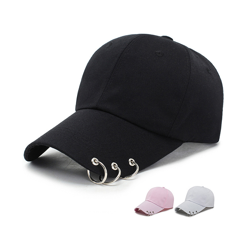 新しいヒップホップ女性の野球帽リングサークルスナップバック帽 - Dad Hat Cotton のレビューと価格