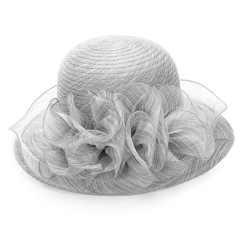 女性用透明ガーゼサンハット折りたたみ式アウトドアサンハットフ - Sun Hat Wide Brim のレビューと価格