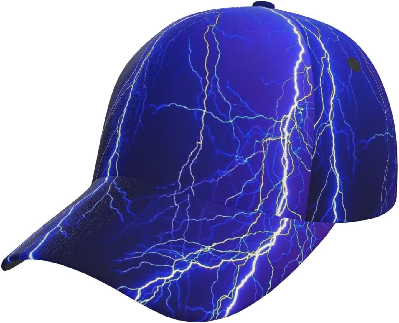 ライトニングサンダーストームメンズ野球帽子キャップおかしいお - Golf Cap Dad のレビューと価格