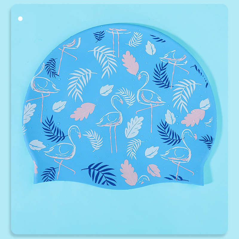 大人の高弾性かわいい水泳キャップ女性防水プールキャップ耳を保 - Swim Hat Silicone のレビューと価格