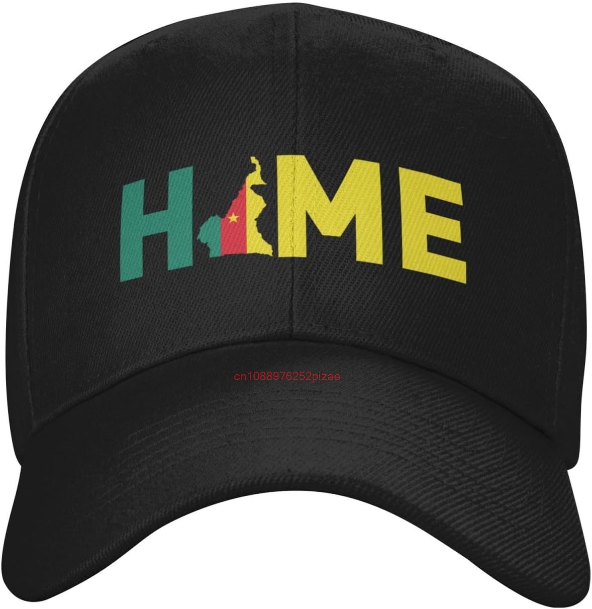 カメルーン地図はカメルーンの代表的な帽子です。ファッションキ - Golf Cap Dad のレビューと価格