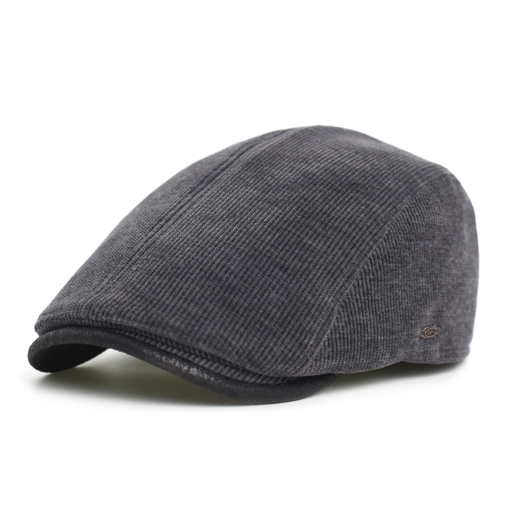 キャスケット帽男性冬厚く暖かいヴィンテージヘリンボーンカジュ - Dad Hat Cotton のレビューと価格